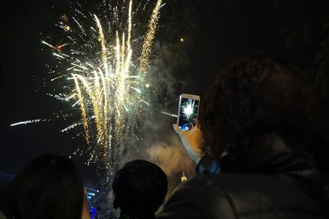 Organizarán en Hanoi espectáculos de fuegos artificiales y programa "Cuenta regresiva" por Año Nuevo