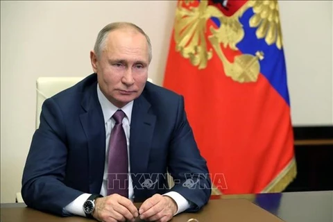 Presidente ruso Vladimir Putin felicita a Vietnam por Año Nuevo