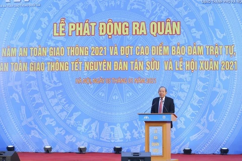 Lanza Vietnam Año Nacional de Seguridad de Tráfico 2021