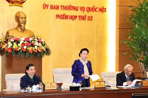 Inauguran reunión 52 de Comité Permanente del Parlamento de Vietnam