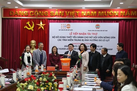 UNFPA brinda ayuda a mujeres y niñas en provincias centrales de Vietnam