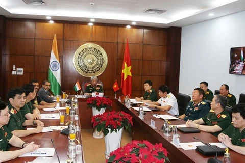 Sesiona XIII diálogo de política de defensa Vietnam-India