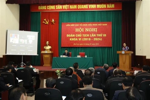 Cumple sus tareas Unión de Organizaciones de Amistad de Vietnam en medio del COVID-19
