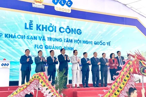 Inician construcción de complejo de hoteles en provincia de Quang Binh