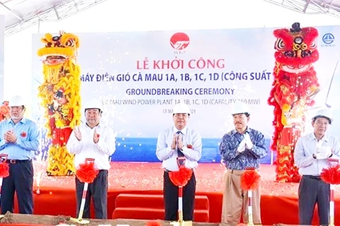 Emprenden proyecto de energía eólica en provincia vietnamita de Ca Mau