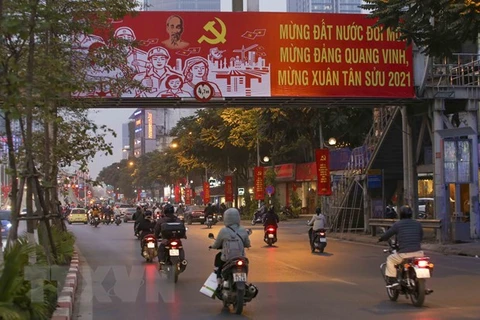 Todo listo para celebración de “gran efeméride” del Partido Comunista de Vietnam