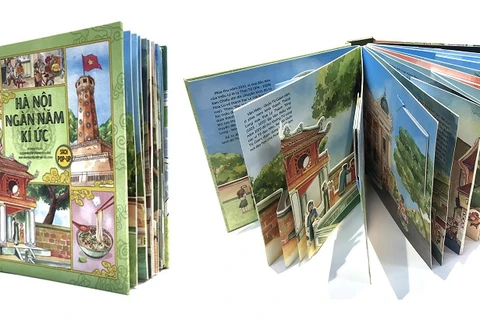 Revive libro ilustrado 3D recuerdos milenarios de Hanoi