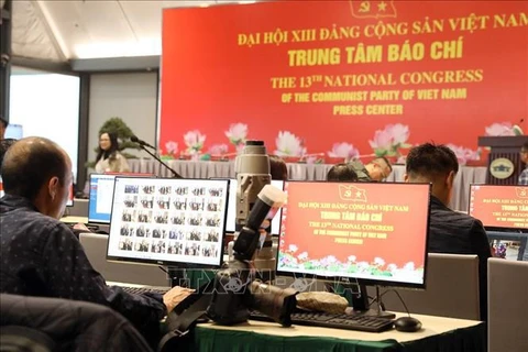 Facilitan cobertura en línea sobre Congreso partidista de Vietnam para reporteros extranjeros