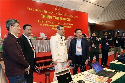 Policía de Vietnam por garantizar máxima seguridad del XIII Congreso partidista