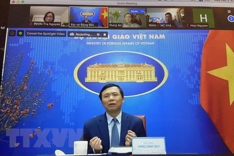 Comunidad vietnamita en Nueva York celebra el Año Nuevo Lunar 2021