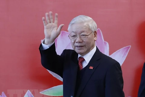 Felicitan dirigentes mundiales a reelegido secretario general del Partido Comunista de Vietnam