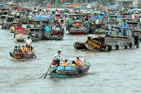 Ciudad vietnamita de Can Tho por preservar y desarrollar el mercado flotante de Cai Rang