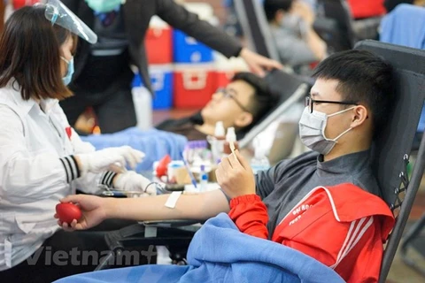 Inauguran Festival anual de donación voluntaria de sangre en Hanoi