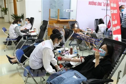 Festival de donación de sangre de Vietnam sobrecumple el plan con más de ocho mil unidades