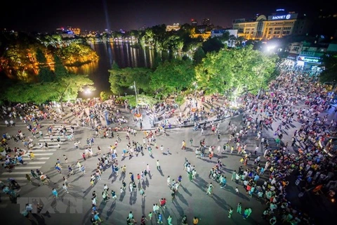 Reanudarán actividades en espacios peatonales de Hanoi