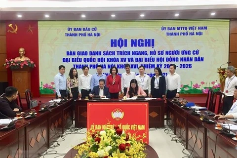 Hanoi tiene 33 candidatos autonominados para las próximas elecciones