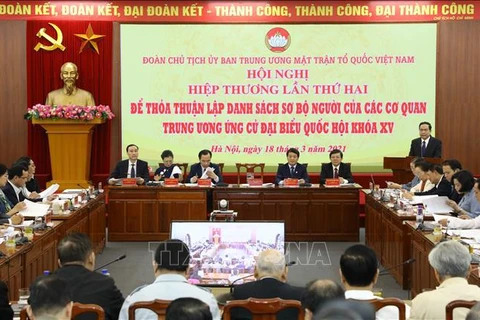 Celebran segunda conferencia consultiva en preparación de las próximas elecciones en Vietnam