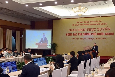 Vietnam fortalece cooperación con organizaciones no gubernamentales foráneas 