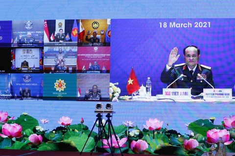 Efectúan la XVIII Reunión de Jefes de Fuerzas de Defensa de la ASEAN