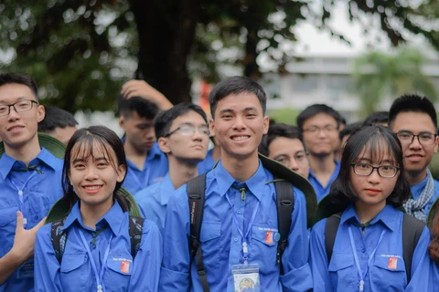 Lanzan actividades en respuesta al Mes de la Juventud 2021 en Hanoi 