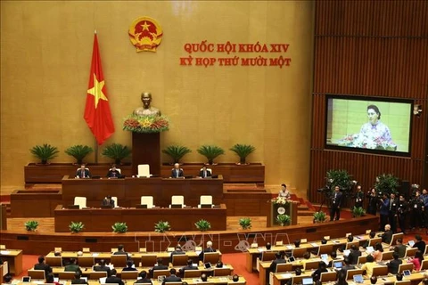Inauguran XI período de sesiones del Parlamento de Vietnam