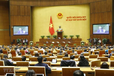 Parlamento vietnamita concluye cuarta jornada de su XI período de sesiones 