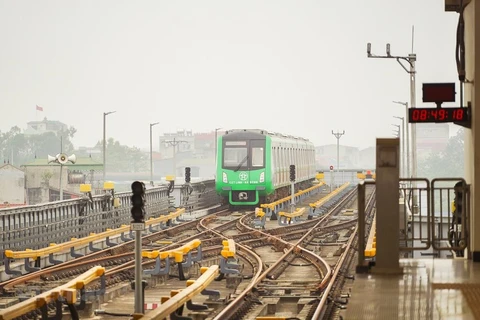 Entregarán en abril a Hanoi línea ferroviaria elevada Cat Linh-Ha Dong