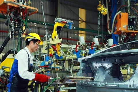Industria de procesamiento y manufactura de Vietnam mantiene crecimiento en el primer trimestre