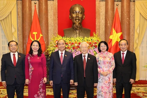Efectúan ceremonia de traspaso de funciones del Presidente de Vietnam