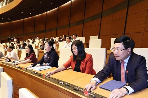 Primer ministro presenta lista de nombramiento de vicepremieres y ministros de Vietnam 