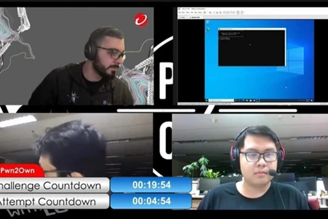 Honran a experto vietnamita en concurso internacional de hackers Pwn2Own 2021