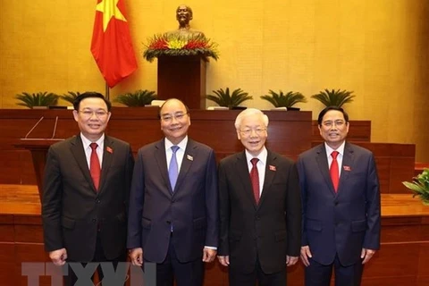 Líderes del mundo trasmiten felicitaciones a nuevos dirigentes de Vietnam