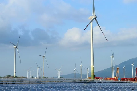 Entra en función mayor planta de energía eólica de Vietnam