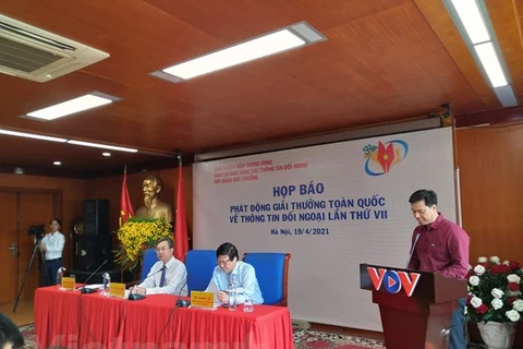Lanzan convocatoria del VII Premio Nacional de Información al Exterior de Vietnam
