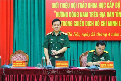 Efectuarán seminario sobre campaña histórica Ho Chi Minh en Dong Nai