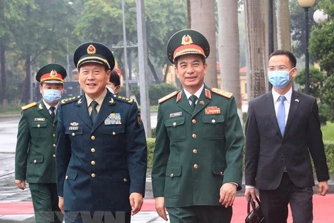 Agilizan cooperación entre Vietnam y China en defensa