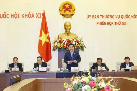 Efectúan reunión 55 del Comité Permanente del Parlamento vietnamita 