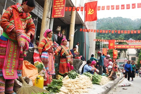 Abrirán en Hanoi mercado de etnias minoritarias de zonas montañosas 