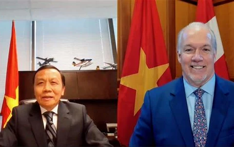 Fortalecen relaciones entre Vietnam y localidad canadiense