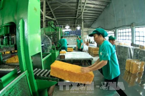 Vietnam registra fuerte aumento de exportación de caucho 