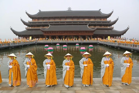 Extienden mejores deseos a comunidad budista en Vietnam con motivo del Vesak