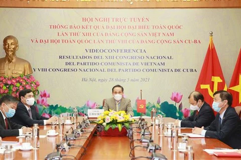 Informan resultados del congreso partidista de Vietnam a organizaciones políticas de Cuba y Rusia 