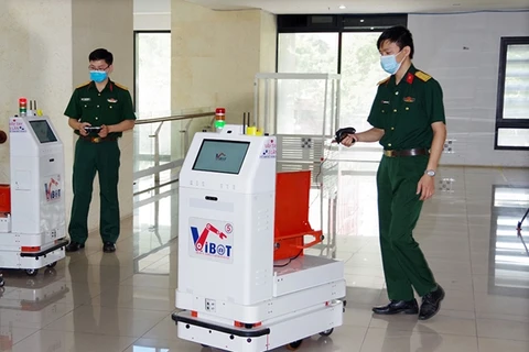 Ofrecen robots contra el COVID-19 para la provincia vietnamita de Bac Giang