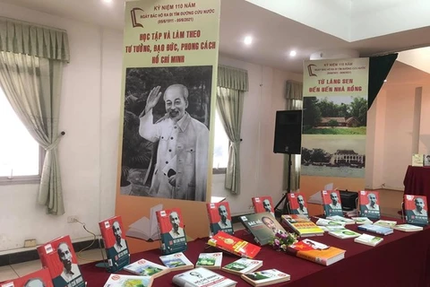 Exhiben libros y periódicos sobre Presidente Ho Chi Minh 
