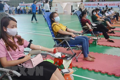 Programa humanitario busca recolectar 100 mil unidades de sangre en Vietnam