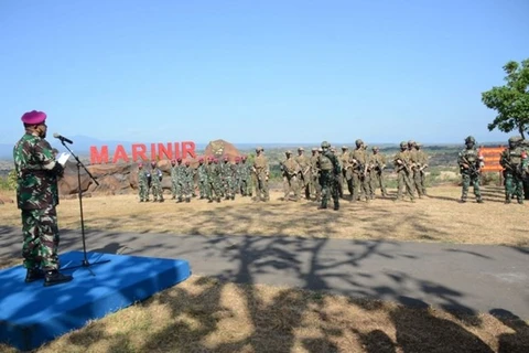 Marines de Indonesia y Estados Unidos realizan ejercicio conjunto
