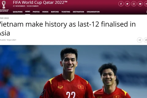 FIFA impresionada por logros históricos de selección nacional vietnamita