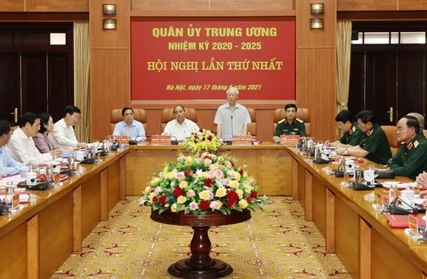 Sesiona Comisión Militar Central del Partido Comunista de Vietnam