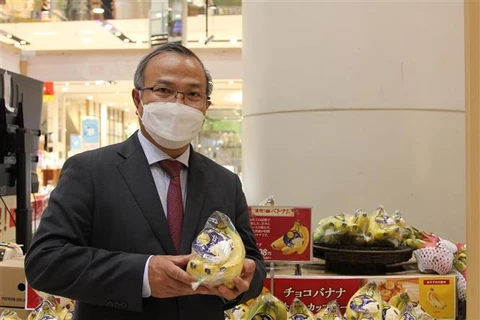 Plátanos vietnamitas ganan popularidad en mercado japonés