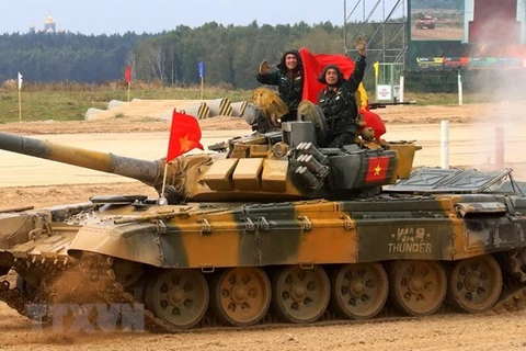 Delegación vietnamita parte hacia Rusia para participar en Army Games 2021
